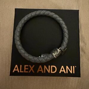 ⭐️ Alex and Ani: Charcoal Braided Bracelet